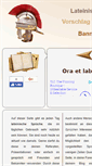 Mobile Screenshot of lateinischesprueche.com